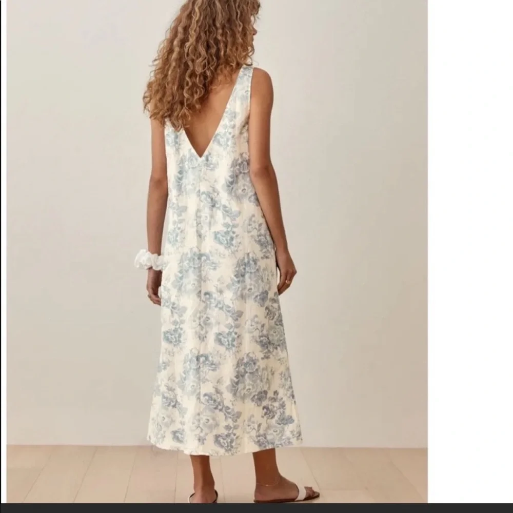 Reformation Monique Dress in Teacup. NWT! - Picture 3 of 9